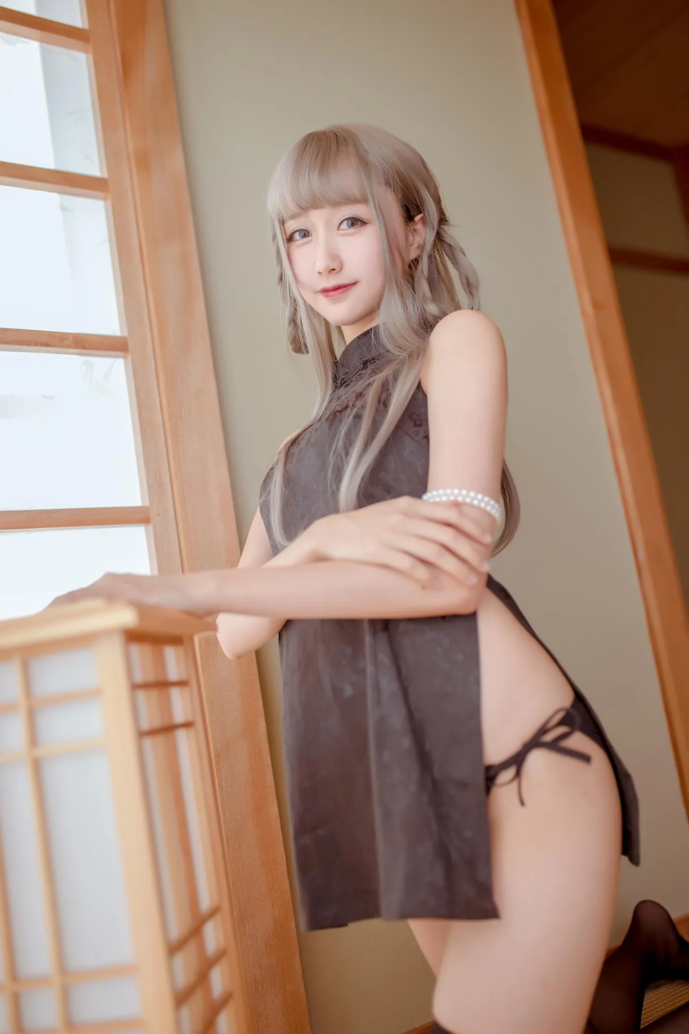 小野妹子w – NO.37 &木绵绵 魔女旗袍 [24P]插图2